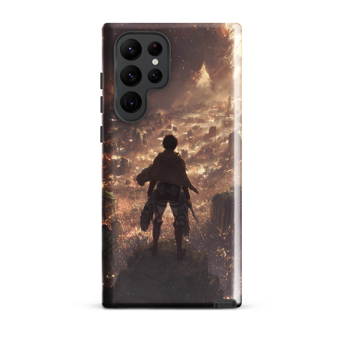 Eren Jaeger, Attack On Titan Anime Fan Art Tough case for Samsung® - Chromavolt