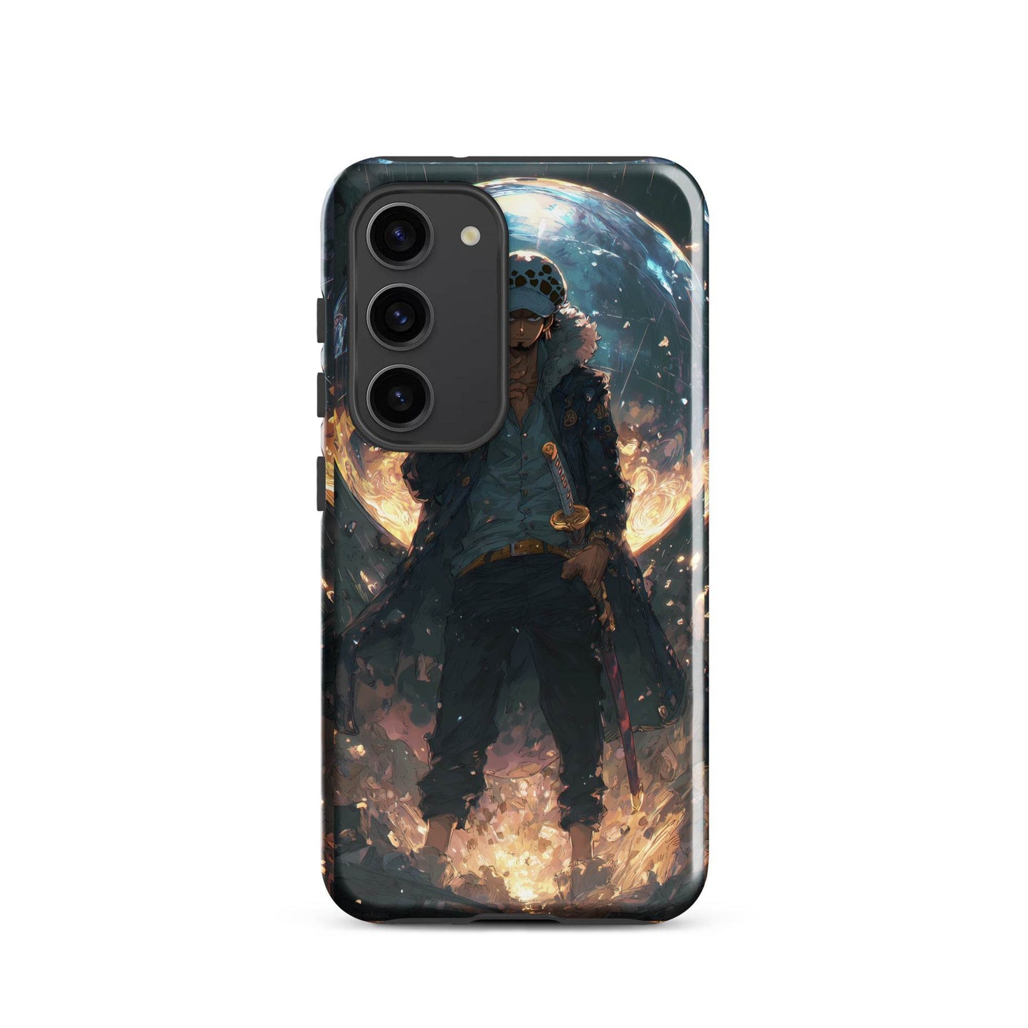 Trafalgar D. Water Law, One Piece Anime Tough case for Samsung® - Chromavolt