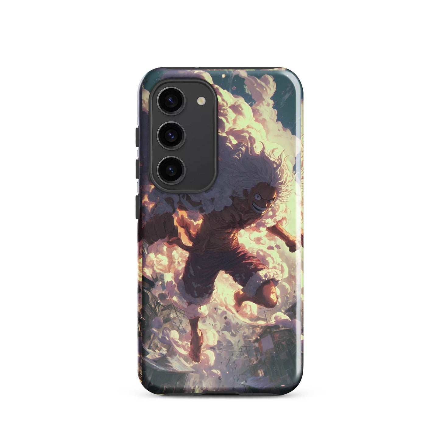 Monkey D Luffy Gear 5 Sun God Nika, One Piece Tough case for Samsung® - Chromavolt
