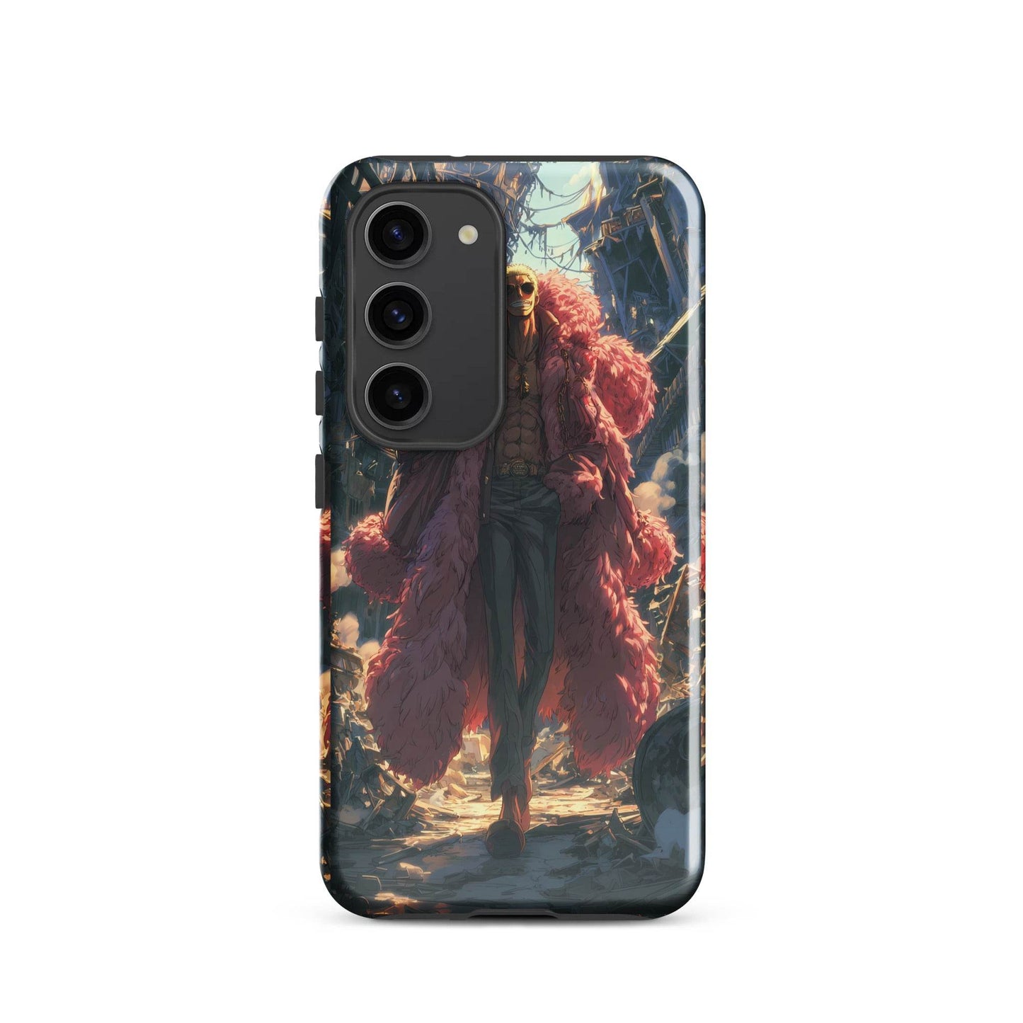 Donquixote Doflamingo King of Dressrosa, One Piece Anime Tough case for Samsung® - Chromavolt