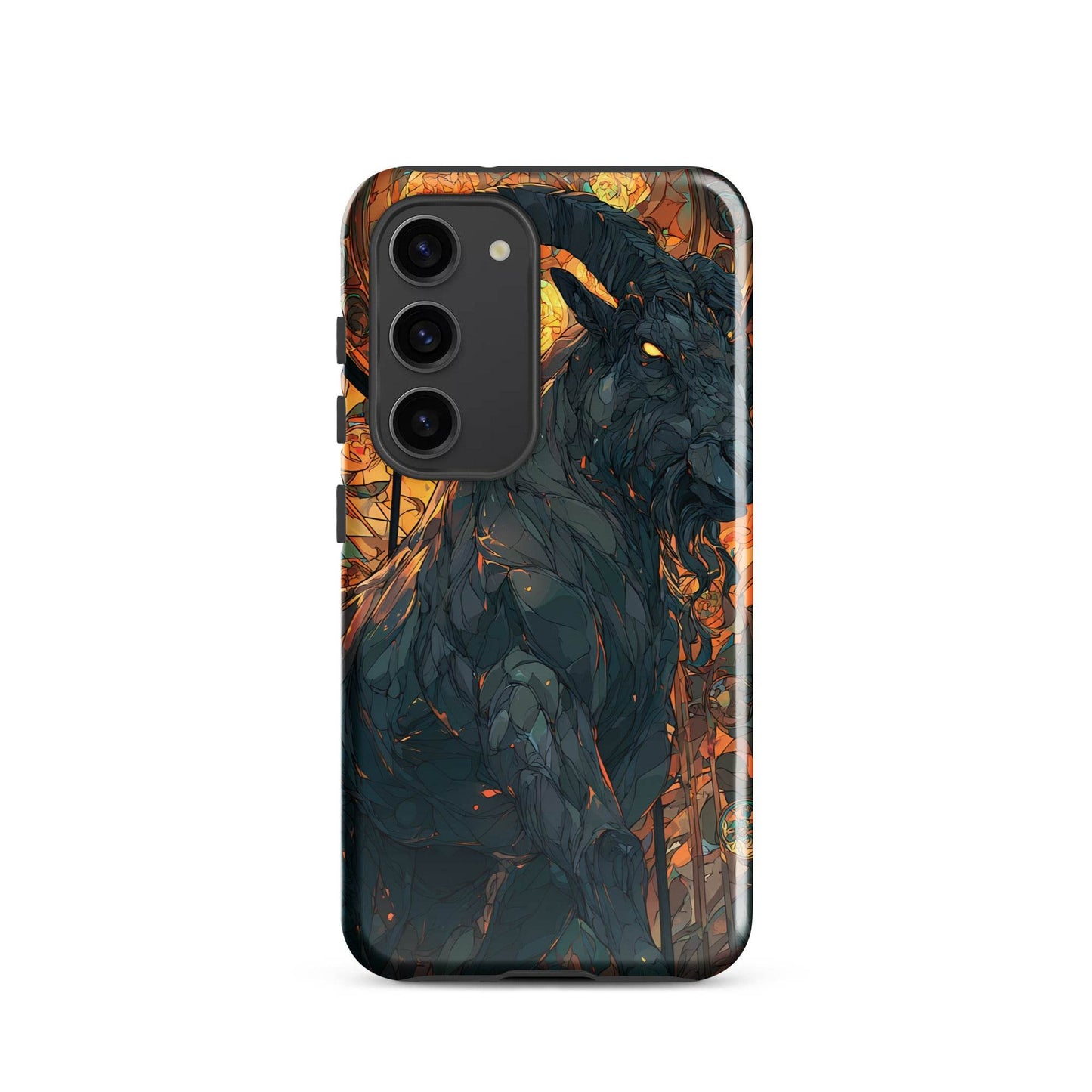 Capricorn Zodiac Sign Fan Art Tough case for Samsung® - Chromavolt