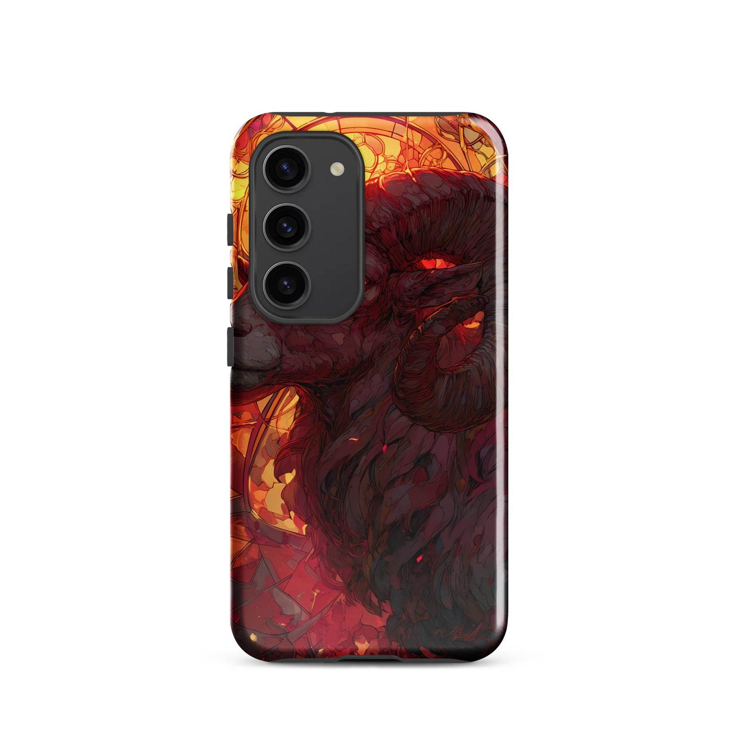 Aries Zodiac Sign Fan Art Tough case for Samsung® - Chromavolt