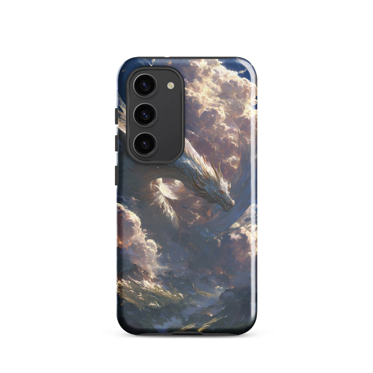 Wind Dragon: The Sky Dancer Fantasy Art Tough case for Samsung® - Chromavolt