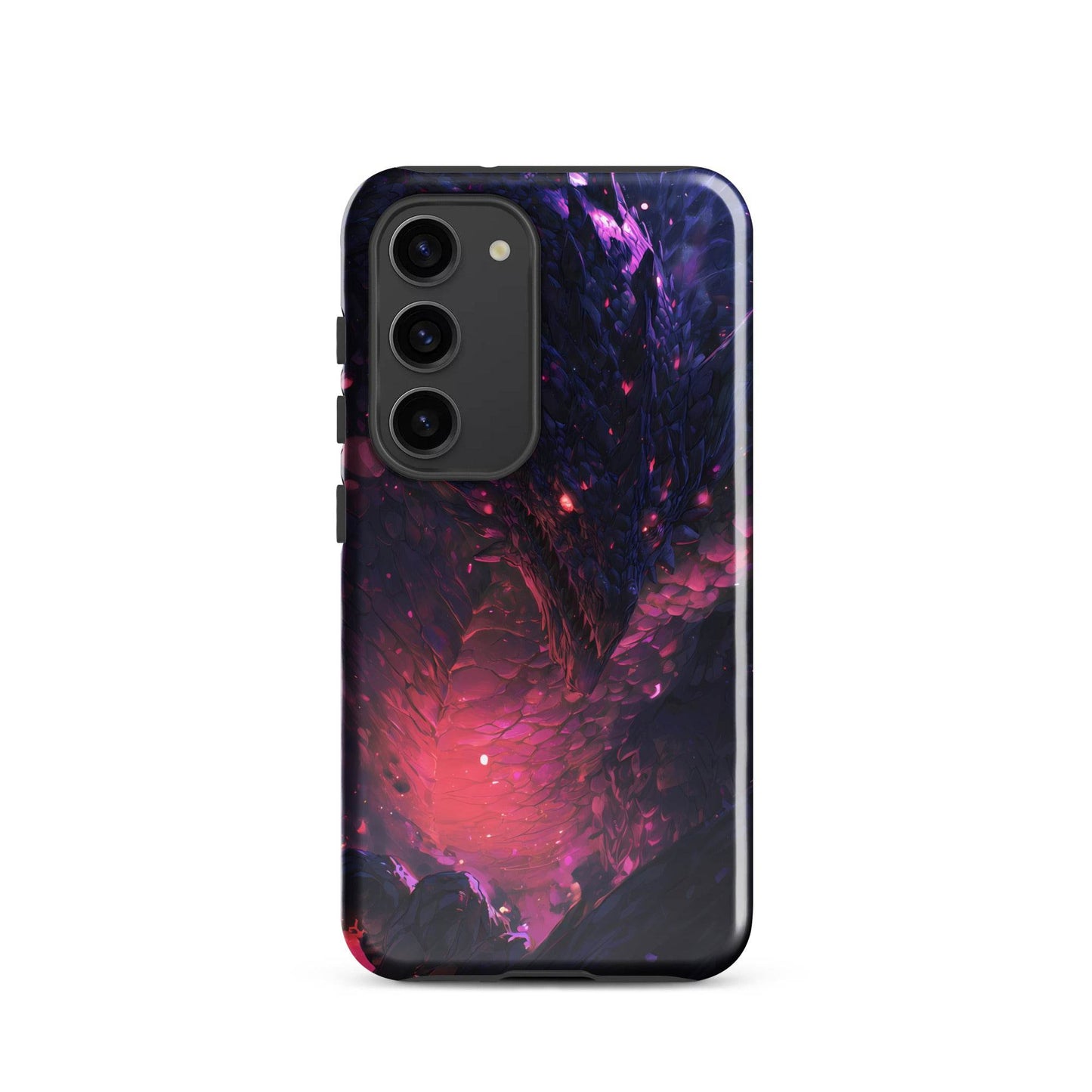 Darkness Dragon: The Void Warden Tough case for Samsung® - Chromavolt