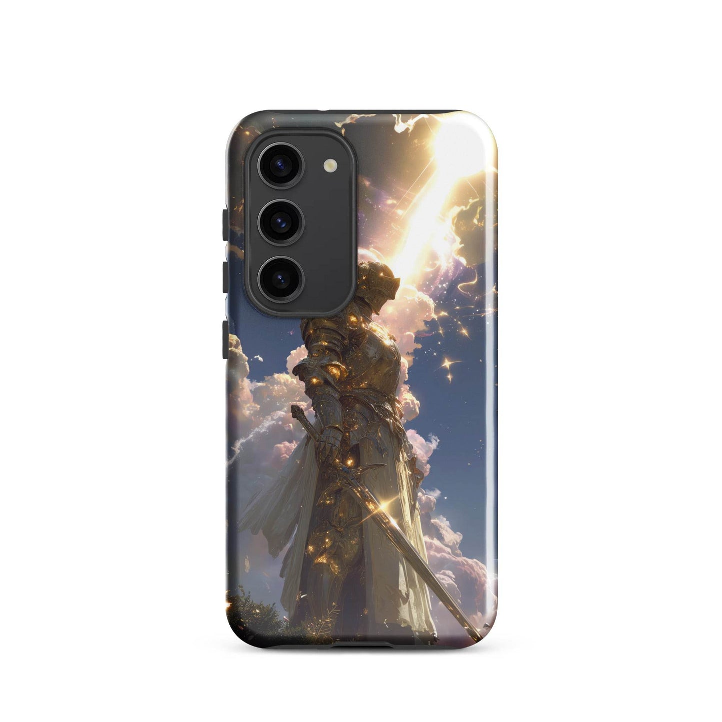 Light Elemental Knight, Original Anime Art Tough case for Samsung® - Chromavolt