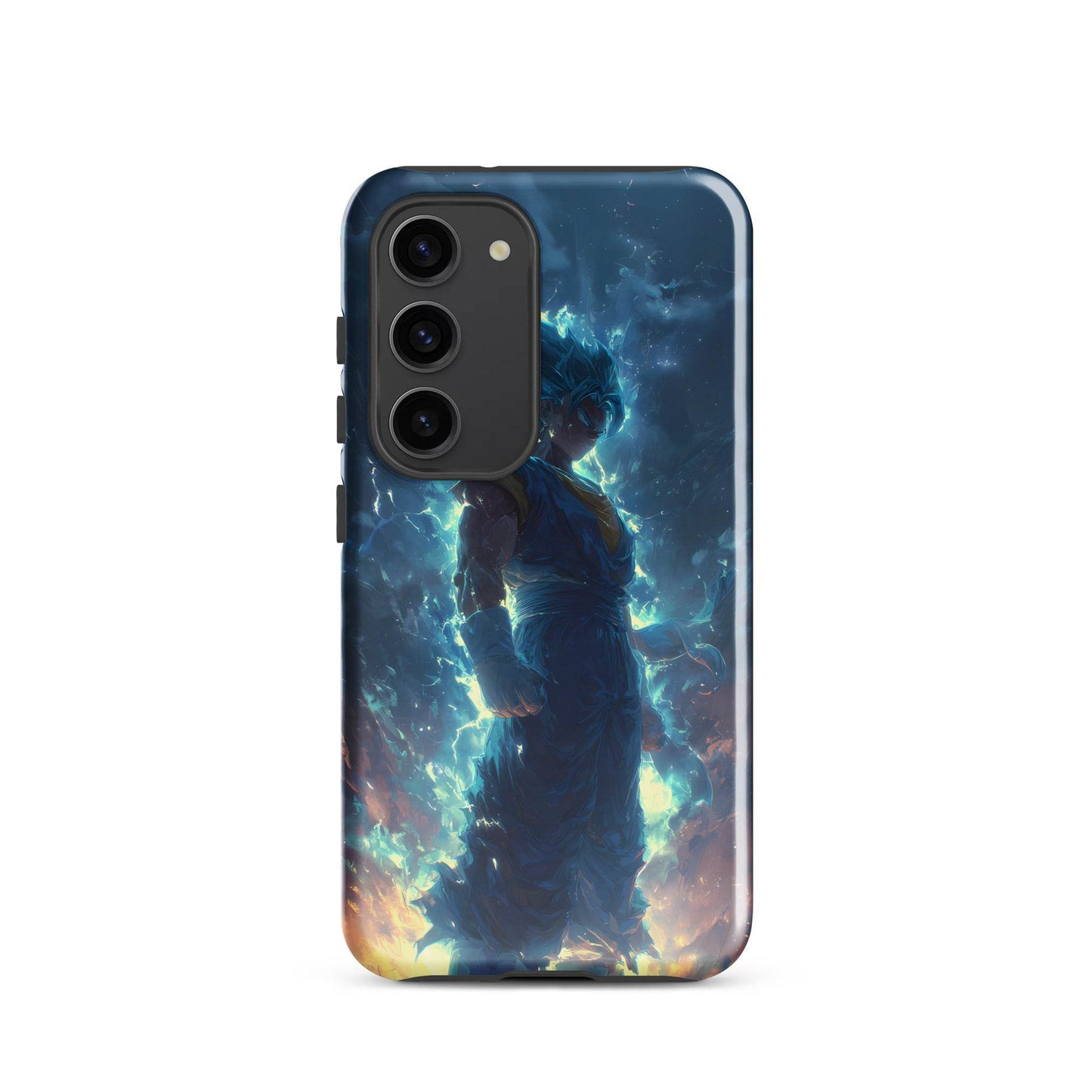 Super Saiyan Blue Vegito, Dragon Ball Super Anime Fan Art Tough case for Samsung® - Chromavolt