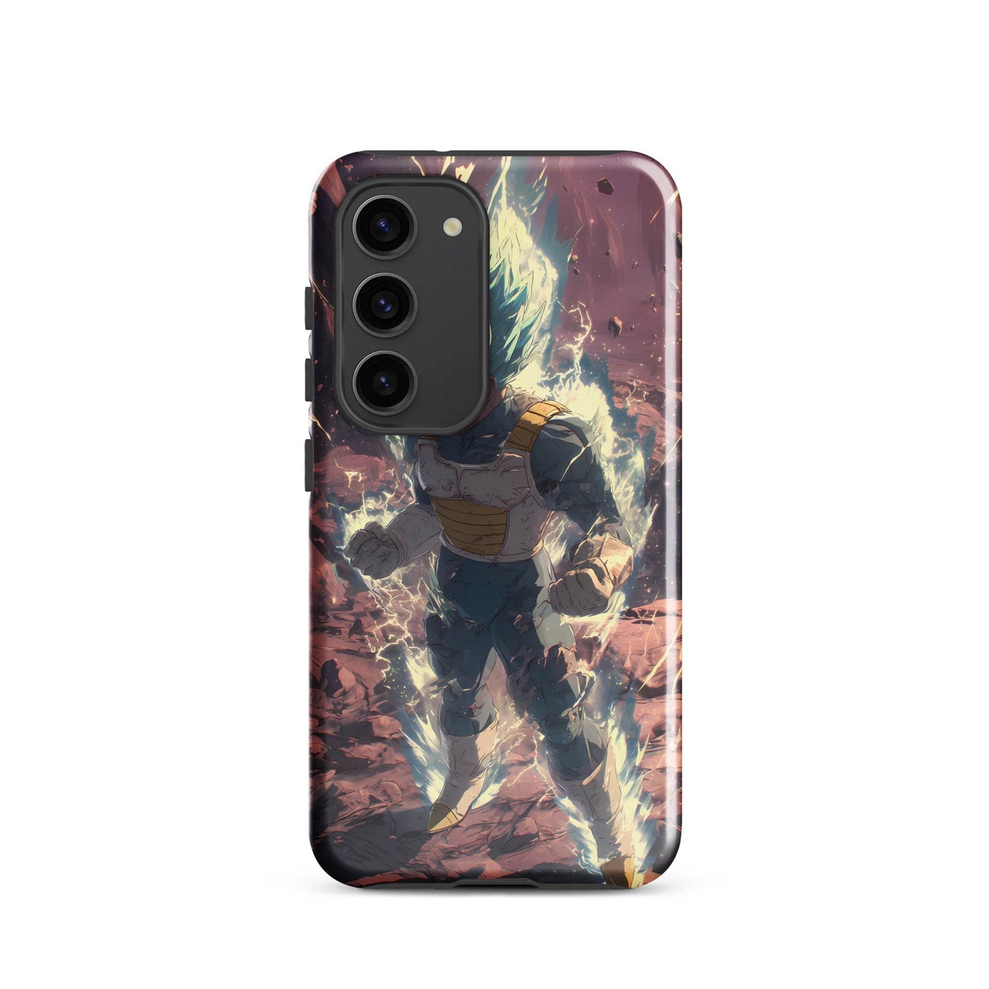 Super Saiyan Blue Vegeta, Dragon Ball Super Anime Fan Art Tough case for Samsung® - Chromavolt