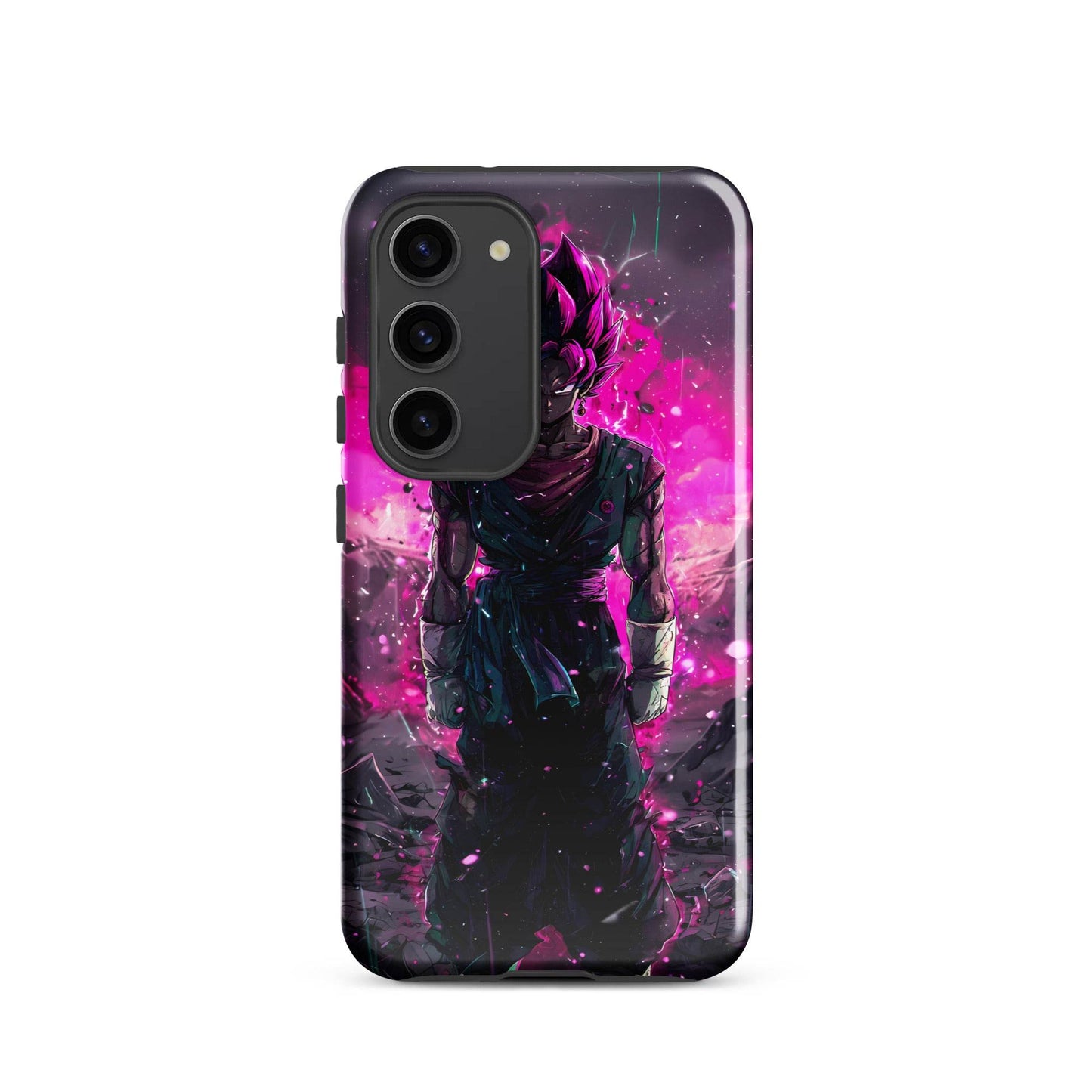 Super Saiyan Blue and Pink Rose Vegito, Dragon Ball Super Anime Fan Art Tough case for Samsung® - Chromavolt