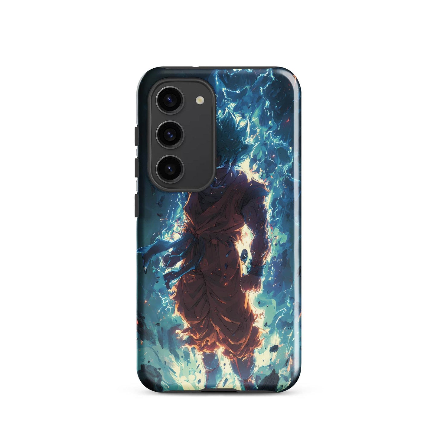 Super Saiyan Blue Goku, Dragon Ball Super Anime Fan Art Tough case for Samsung® - Chromavolt