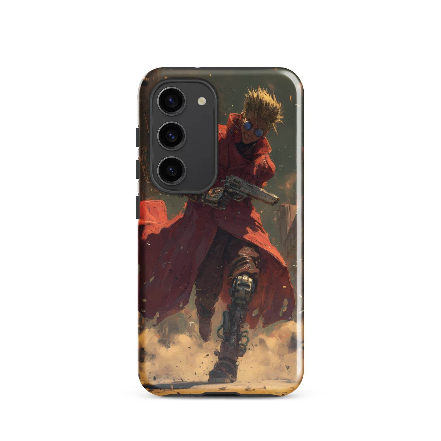 Vash the Stampede, Trigun Anime Fan Art Tough case for Samsung® - Chromavolt