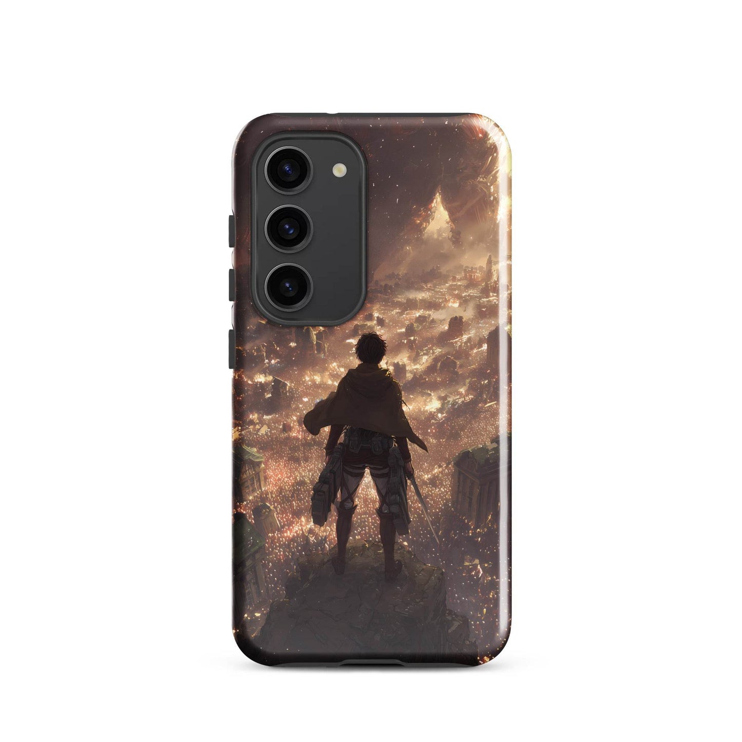Eren Jaeger, Attack On Titan Anime Fan Art Tough case for Samsung® - Chromavolt
