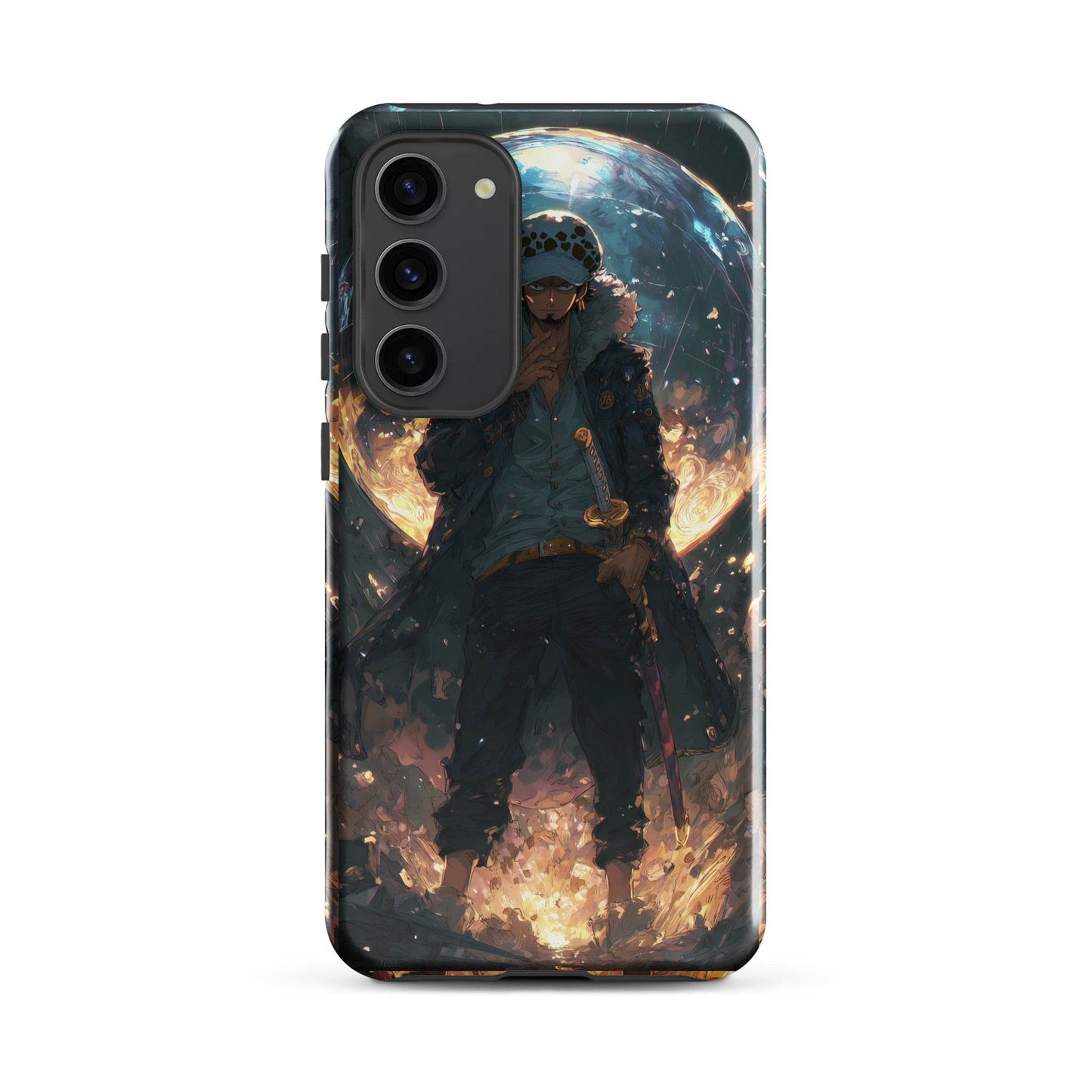 Trafalgar D. Water Law, One Piece Anime Tough case for Samsung® - Chromavolt