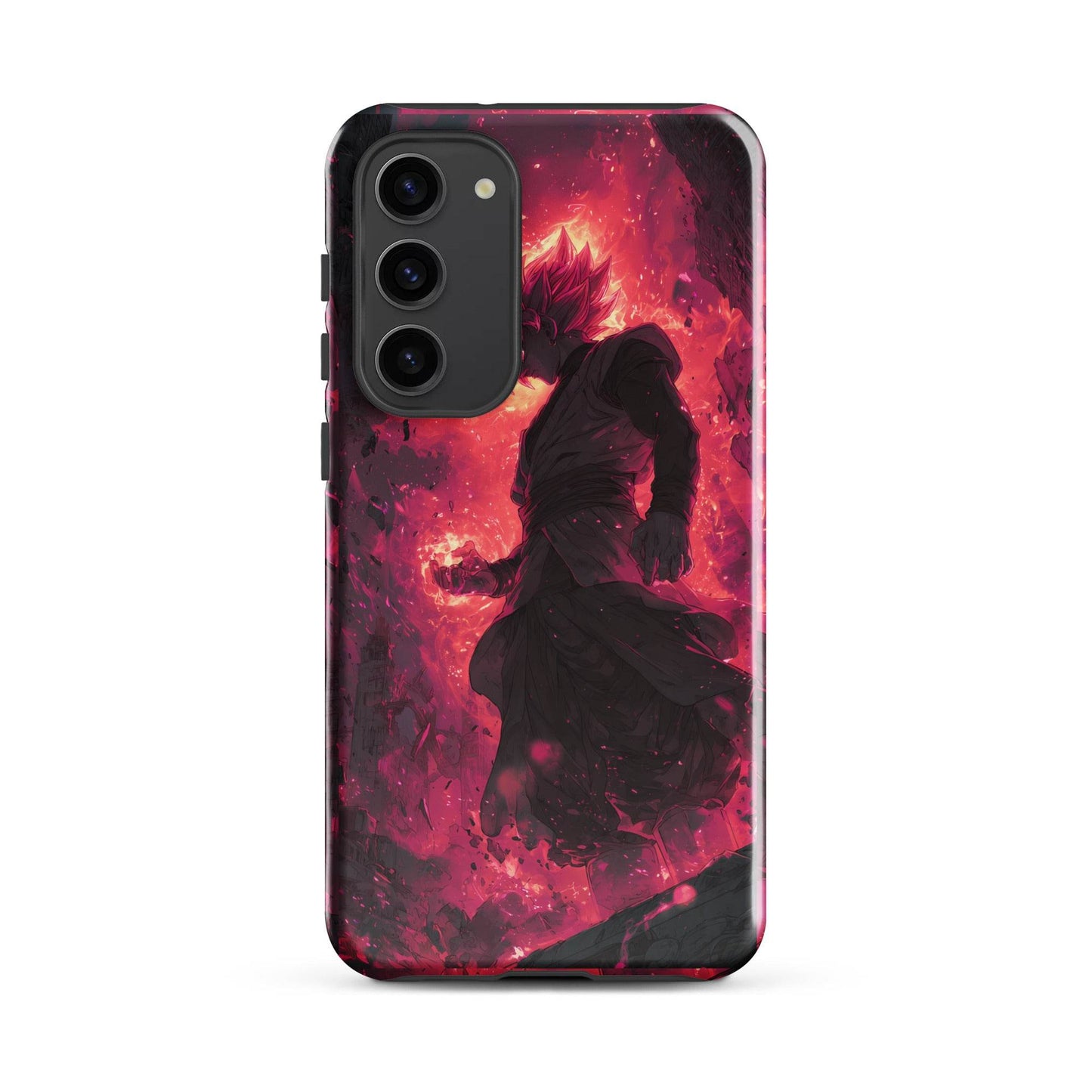 Zamasu Goku Black, Pink Rose Super Saiyan Dragon Ball Tough case for Samsung® - Chromavolt