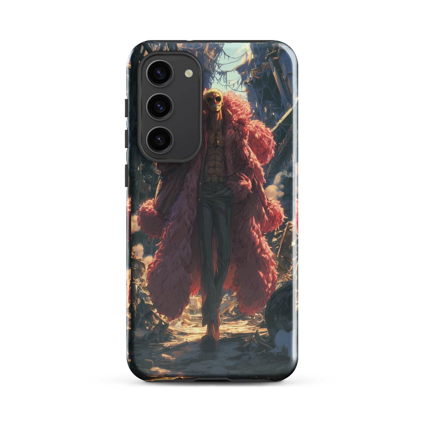 Donquixote Doflamingo King of Dressrosa, One Piece Anime Tough case for Samsung® - Chromavolt