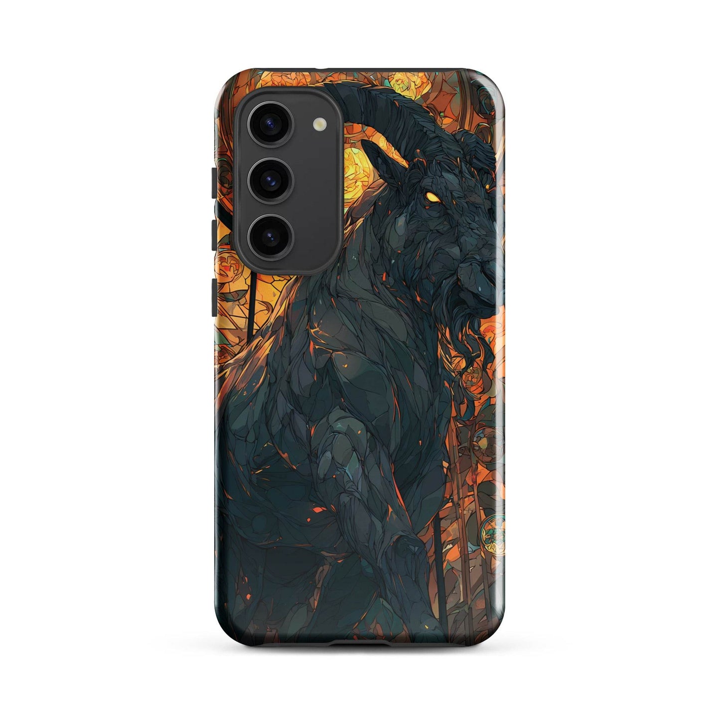 Capricorn Zodiac Sign Fan Art Tough case for Samsung® - Chromavolt