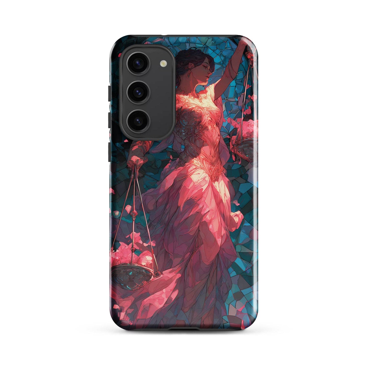 Libra Zodiac Sign Fan Art Tough case for Samsung® - Chromavolt