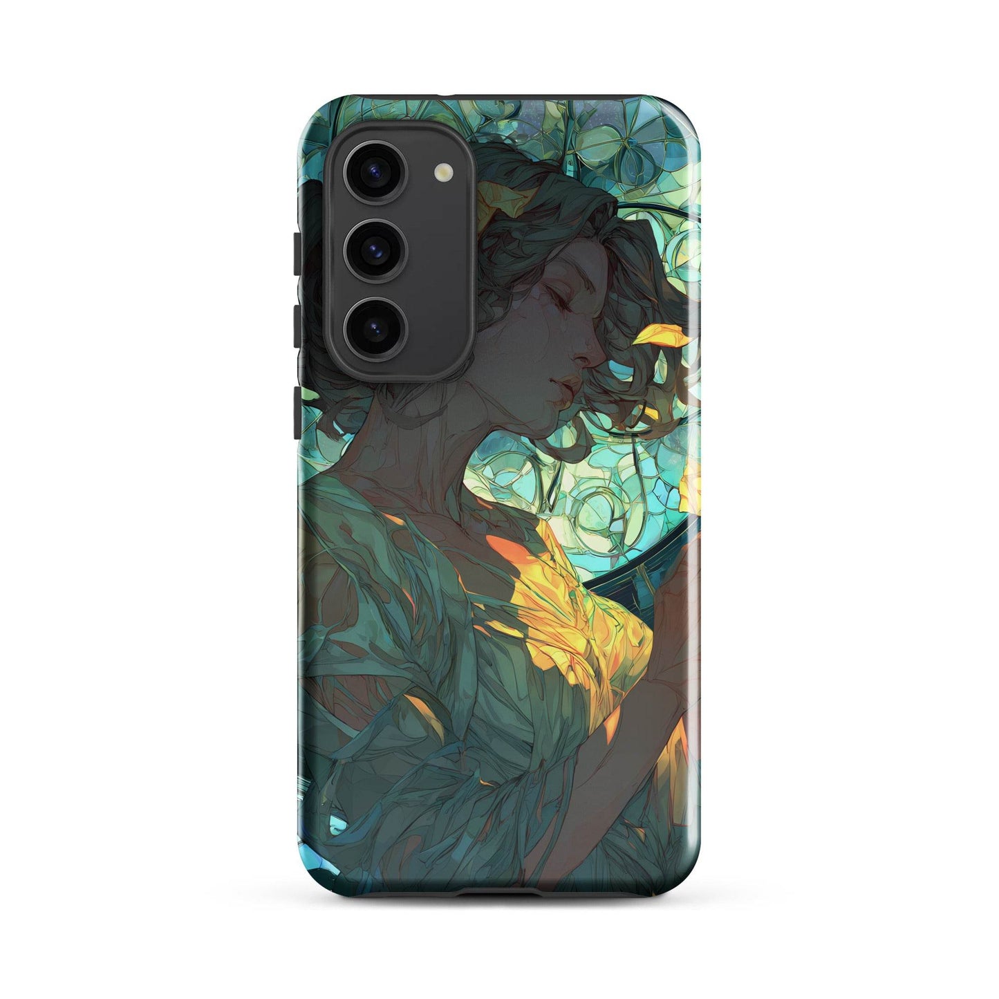 Virgo Zodiac Sign Fan Art Tough case for Samsung® - Chromavolt