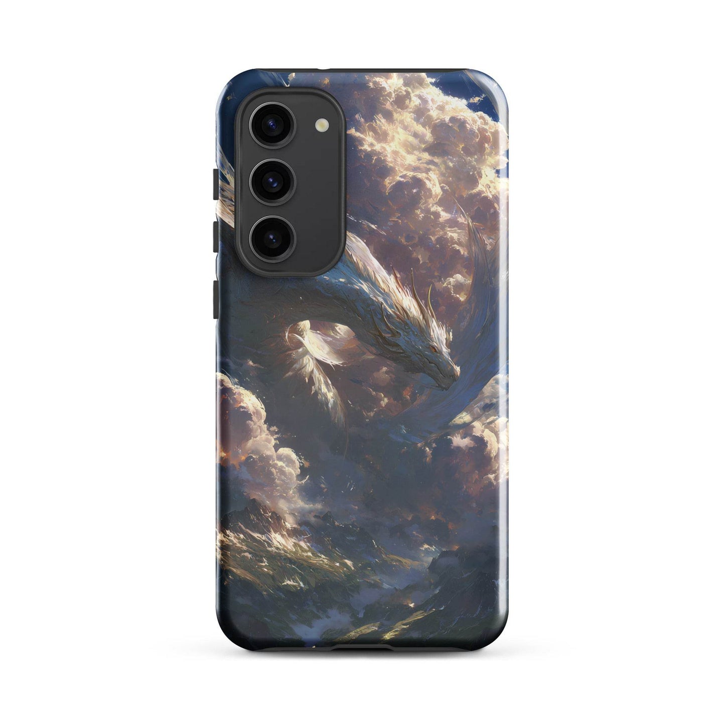 Wind Dragon: The Sky Dancer Fantasy Art Tough case for Samsung® - Chromavolt