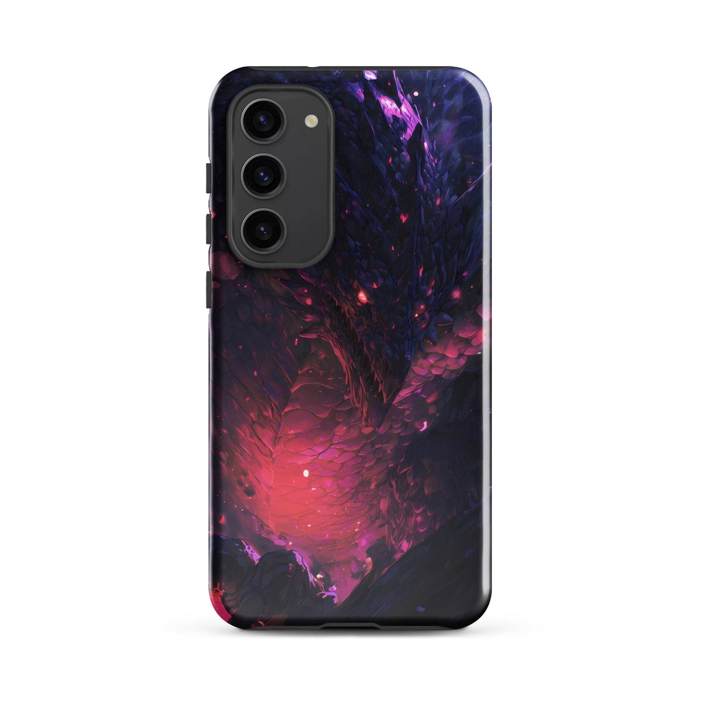Darkness Dragon: The Void Warden Tough case for Samsung® - Chromavolt