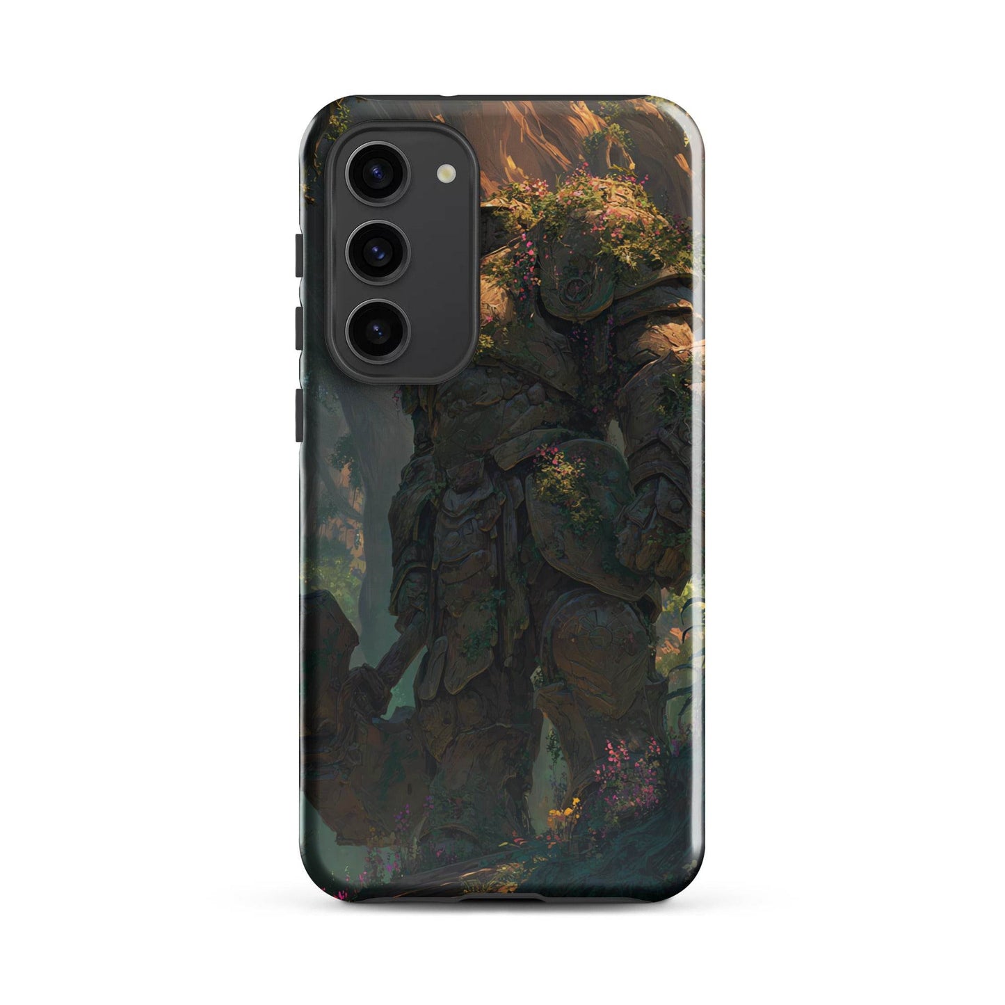 Earth Elemental Knight, Original Anime Art Tough case for Samsung® - Chromavolt