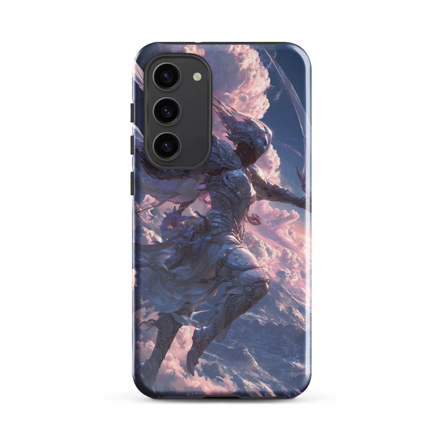 Wind Elemental Knight, Original Anime Art Tough case for Samsung® - Chromavolt