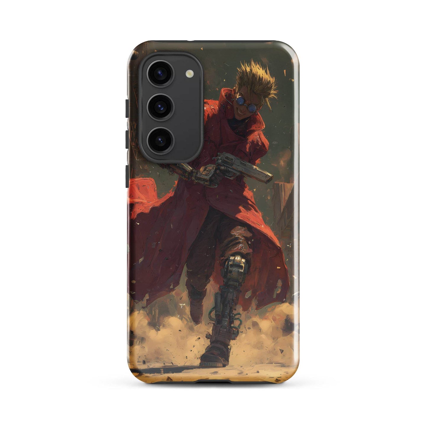 Vash the Stampede, Trigun Anime Fan Art Tough case for Samsung® - Chromavolt