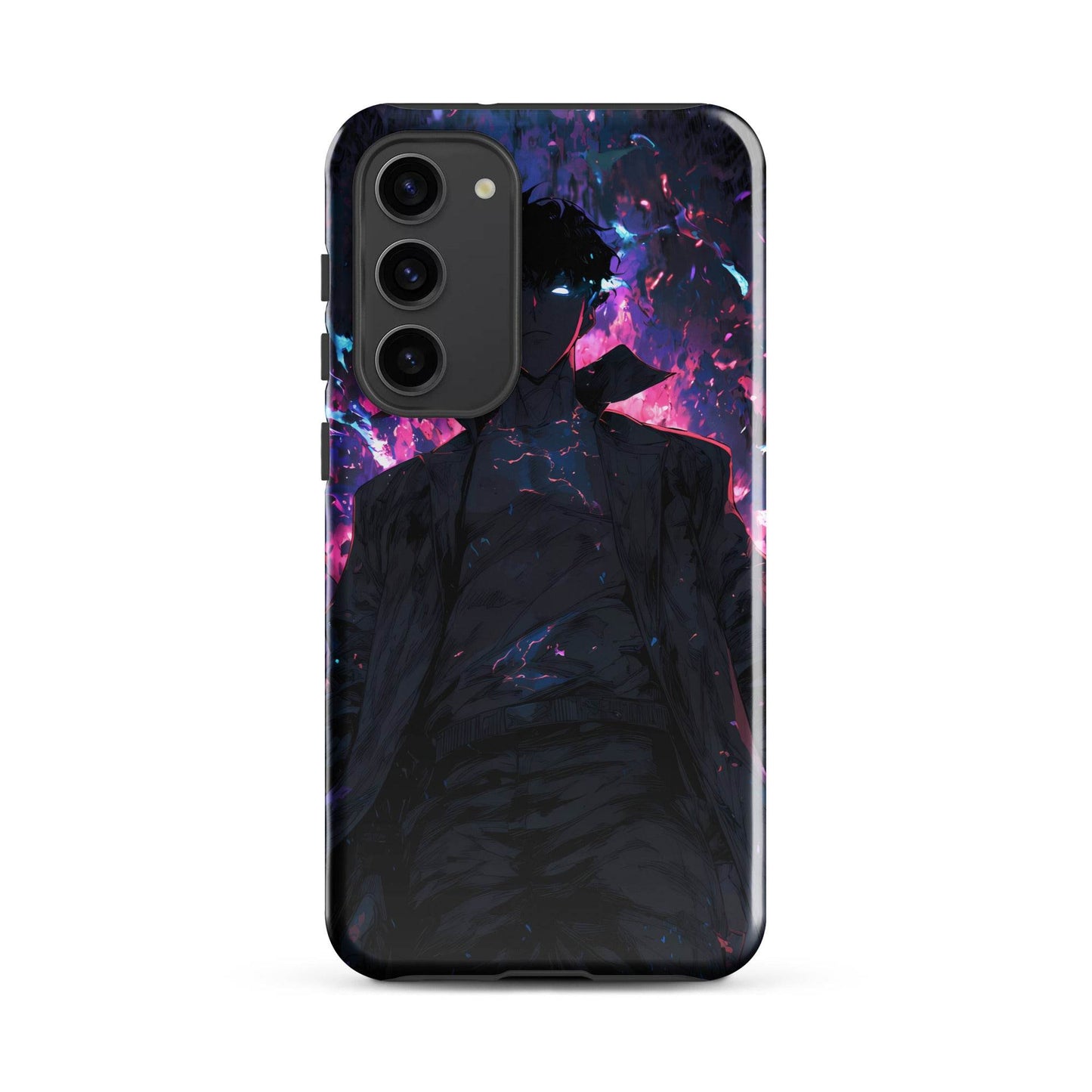 Solo Leveling Sung Jin Woo Anime Fan Art Tough case for Samsung® - Chromavolt