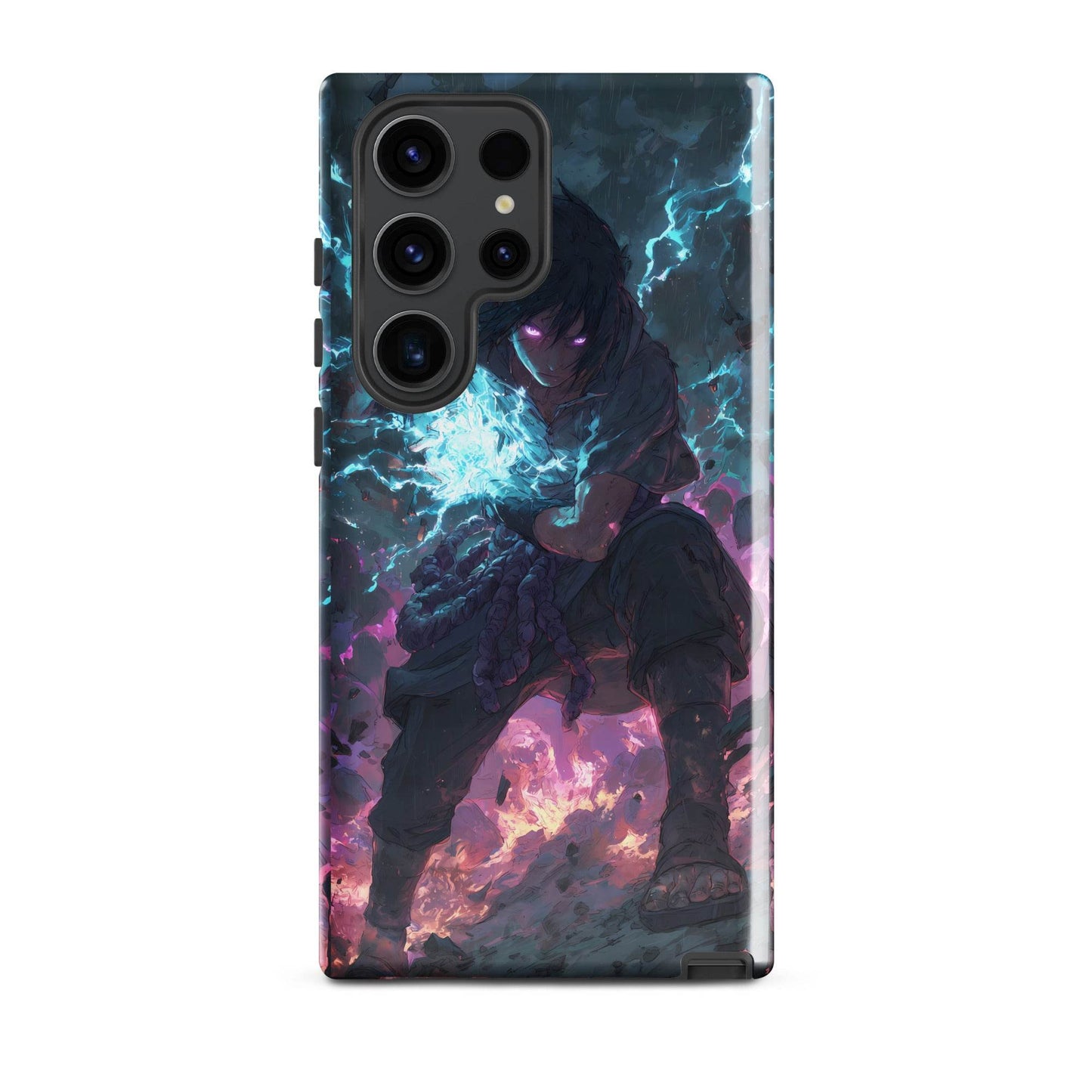 Sasuke Uchiha Chidori, Naruto Shippuden Tough case for Samsung® - Chromavolt