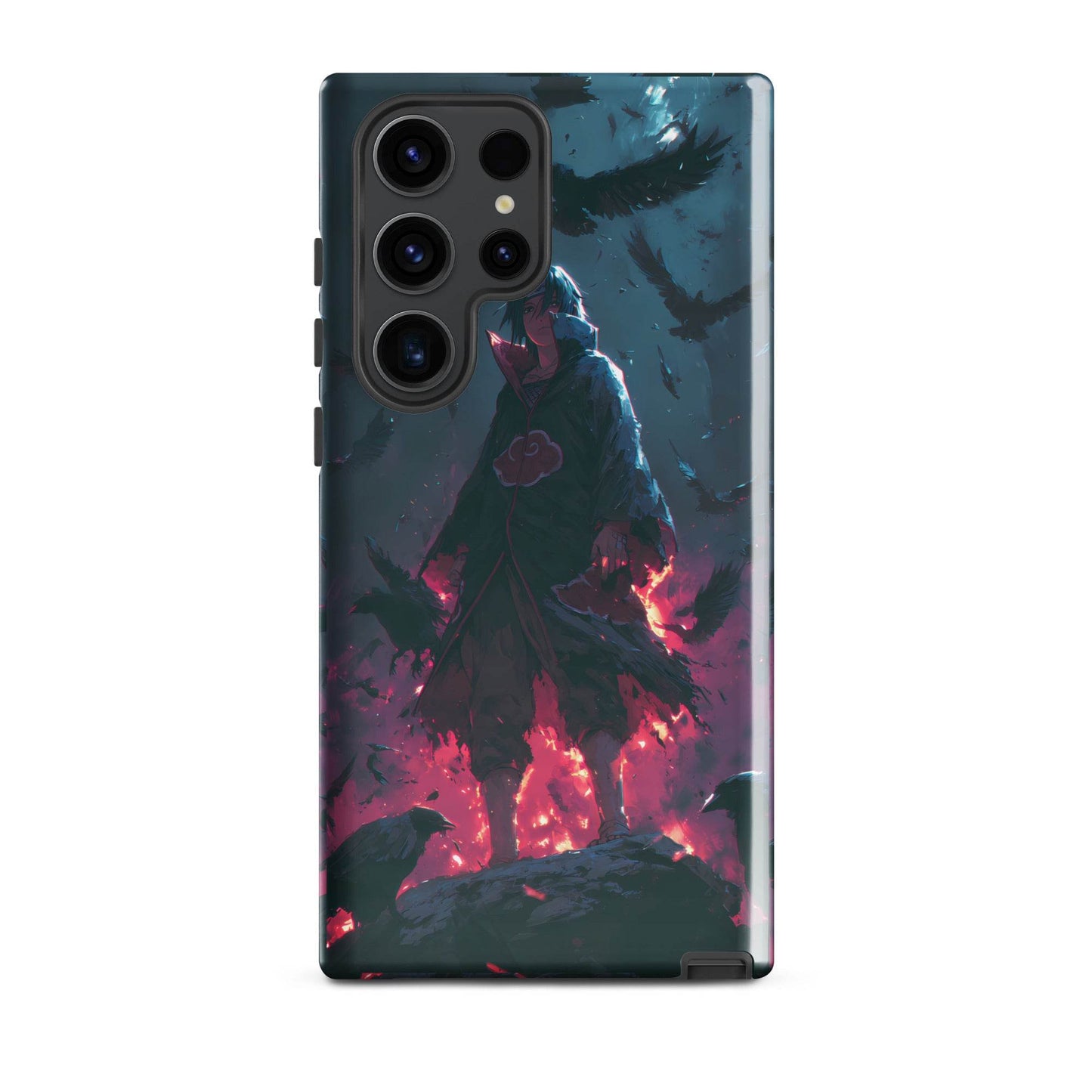 Itachi Uchiha, Naruto Shippuden Akatsuki Tsukuyomi Anime Tough case for Samsung® - Chromavolt