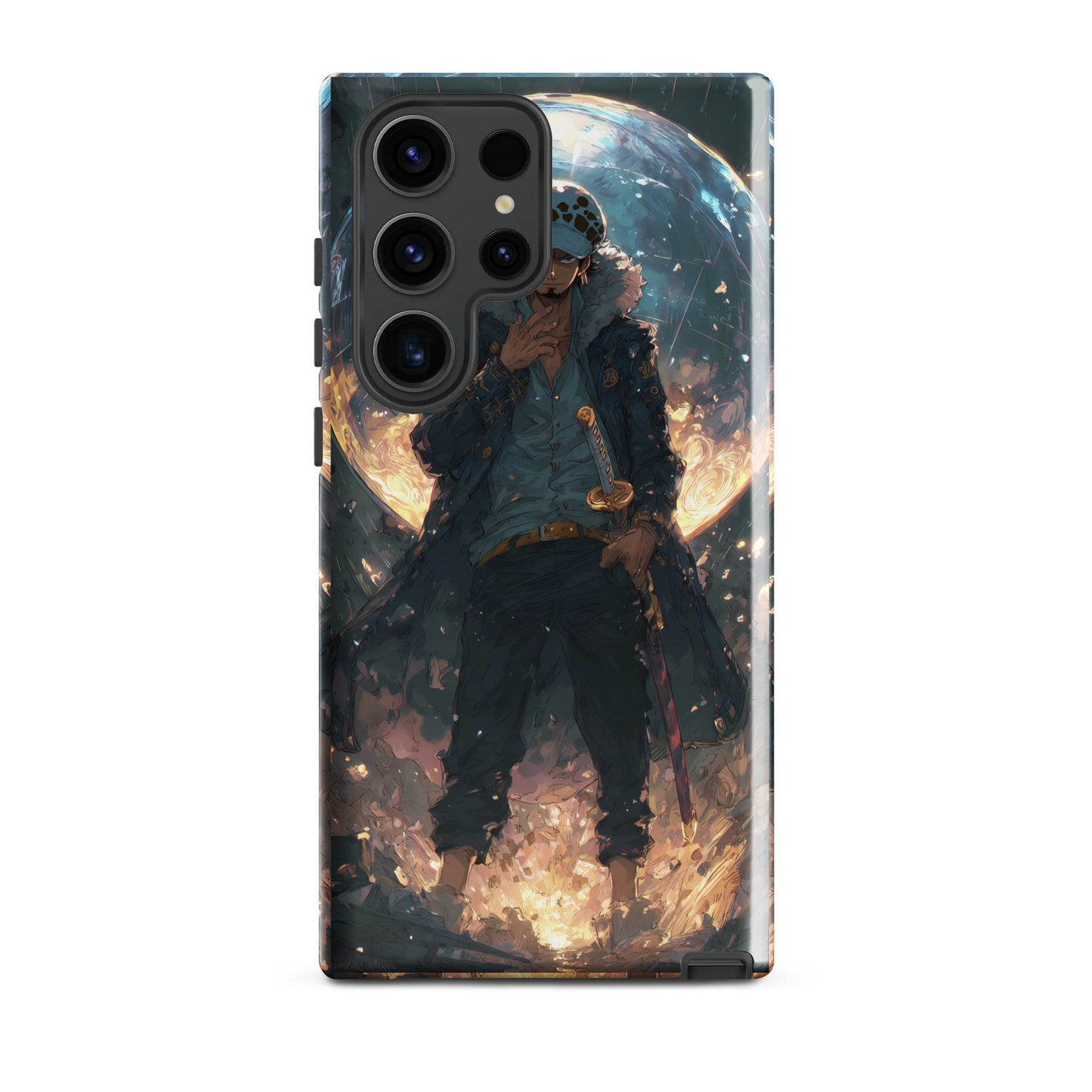 Trafalgar D. Water Law, One Piece Anime Tough case for Samsung® - Chromavolt