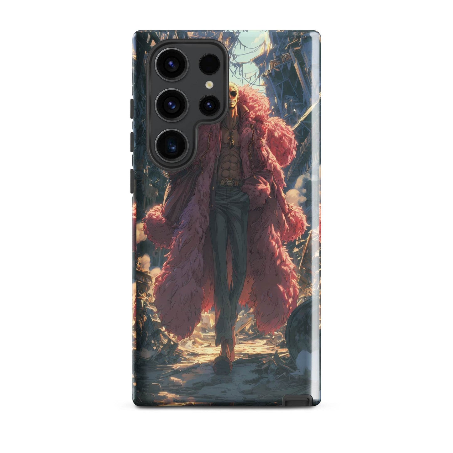 Donquixote Doflamingo King of Dressrosa, One Piece Anime Tough case for Samsung® - Chromavolt