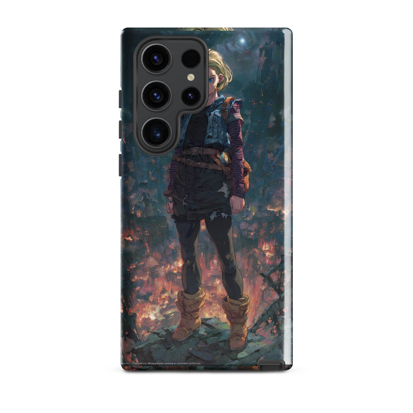 Android 18 Dragon Ball Z Anime Tough case for Samsung® - Chromavolt