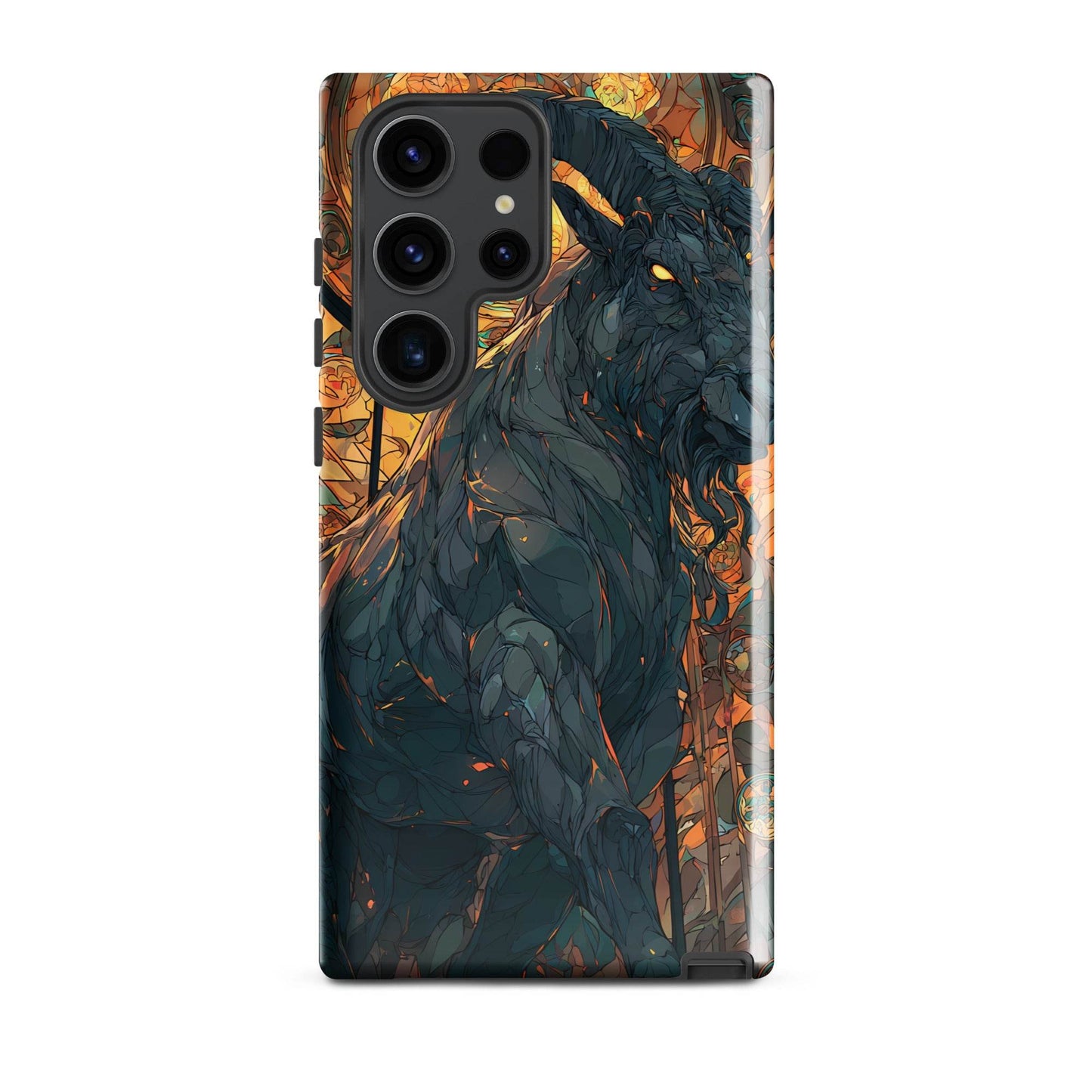 Capricorn Zodiac Sign Fan Art Tough case for Samsung® - Chromavolt