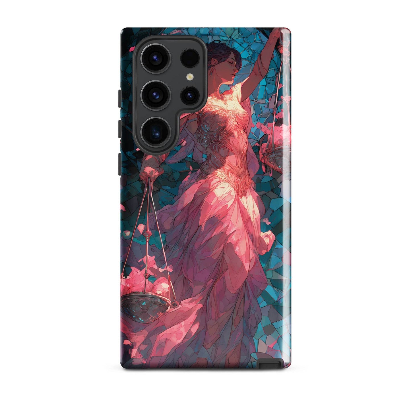 Libra Zodiac Sign Fan Art Tough case for Samsung® - Chromavolt