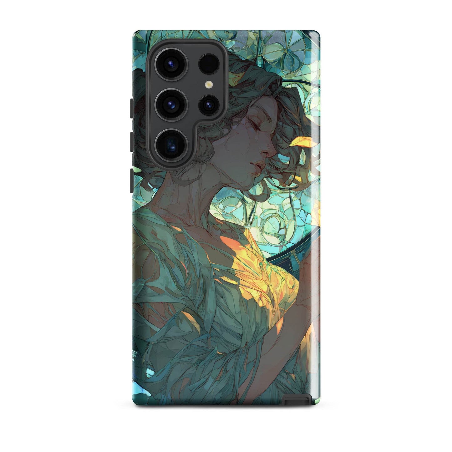 Virgo Zodiac Sign Fan Art Tough case for Samsung® - Chromavolt