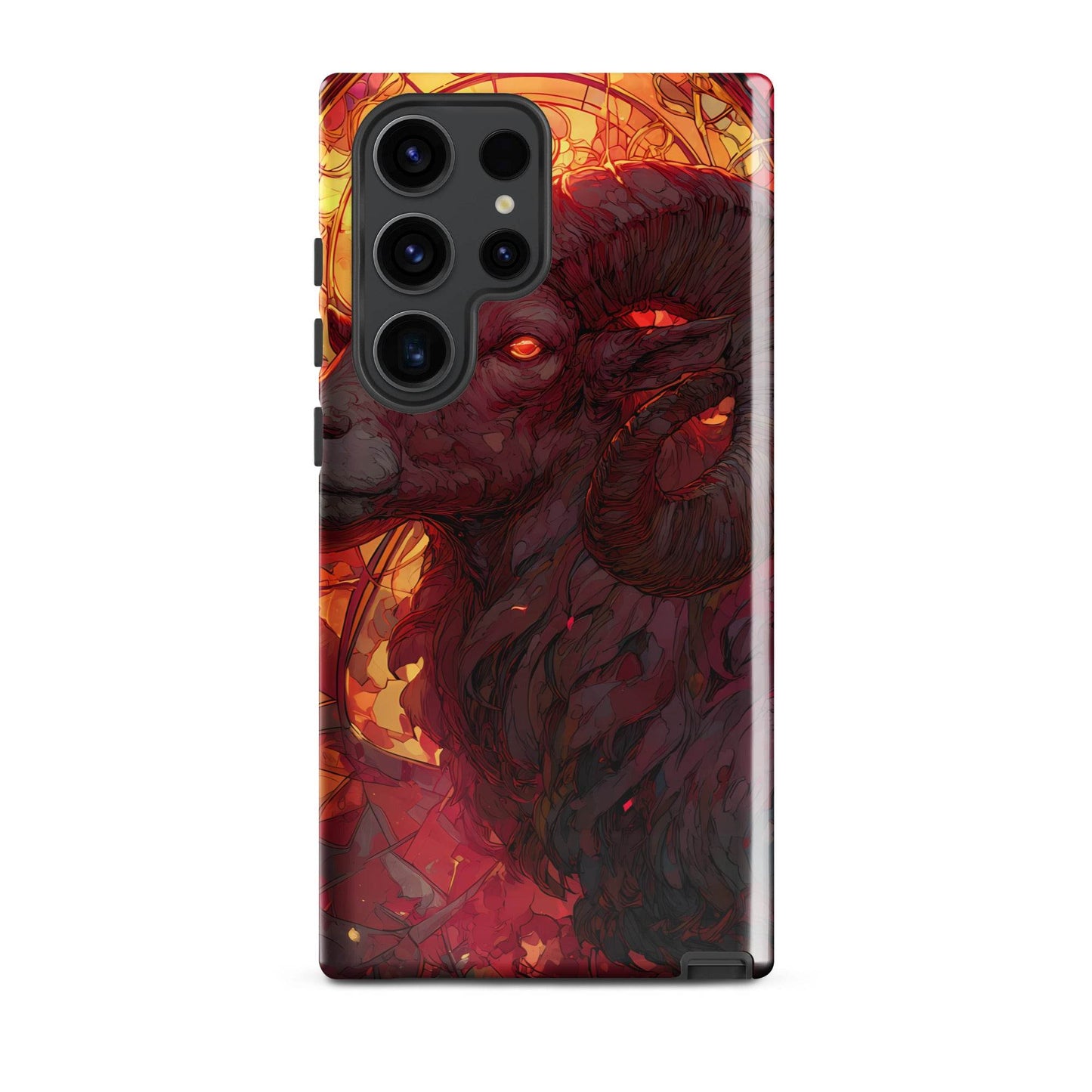 Aries Zodiac Sign Fan Art Tough case for Samsung® - Chromavolt