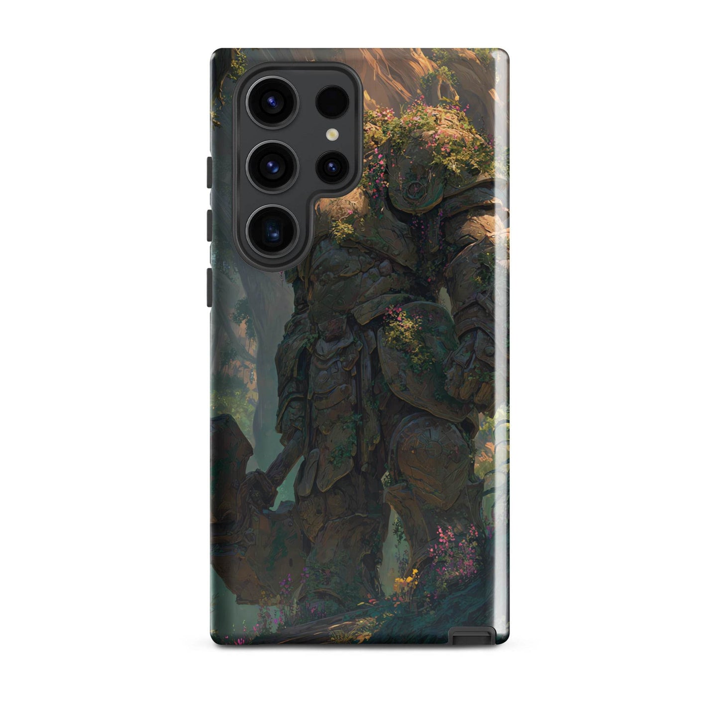 Earth Elemental Knight, Original Anime Art Tough case for Samsung® - Chromavolt