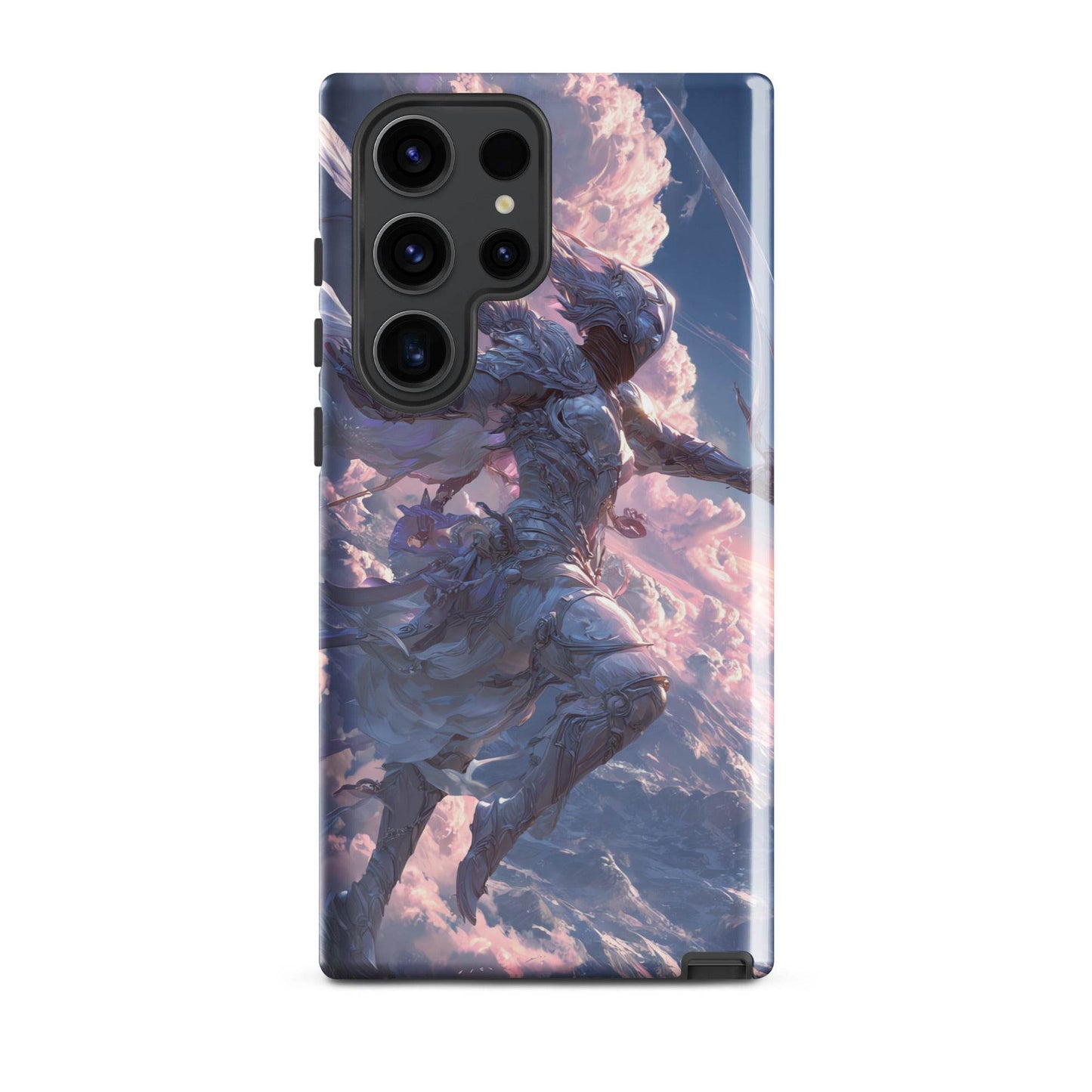 Wind Elemental Knight, Original Anime Art Tough case for Samsung® - Chromavolt