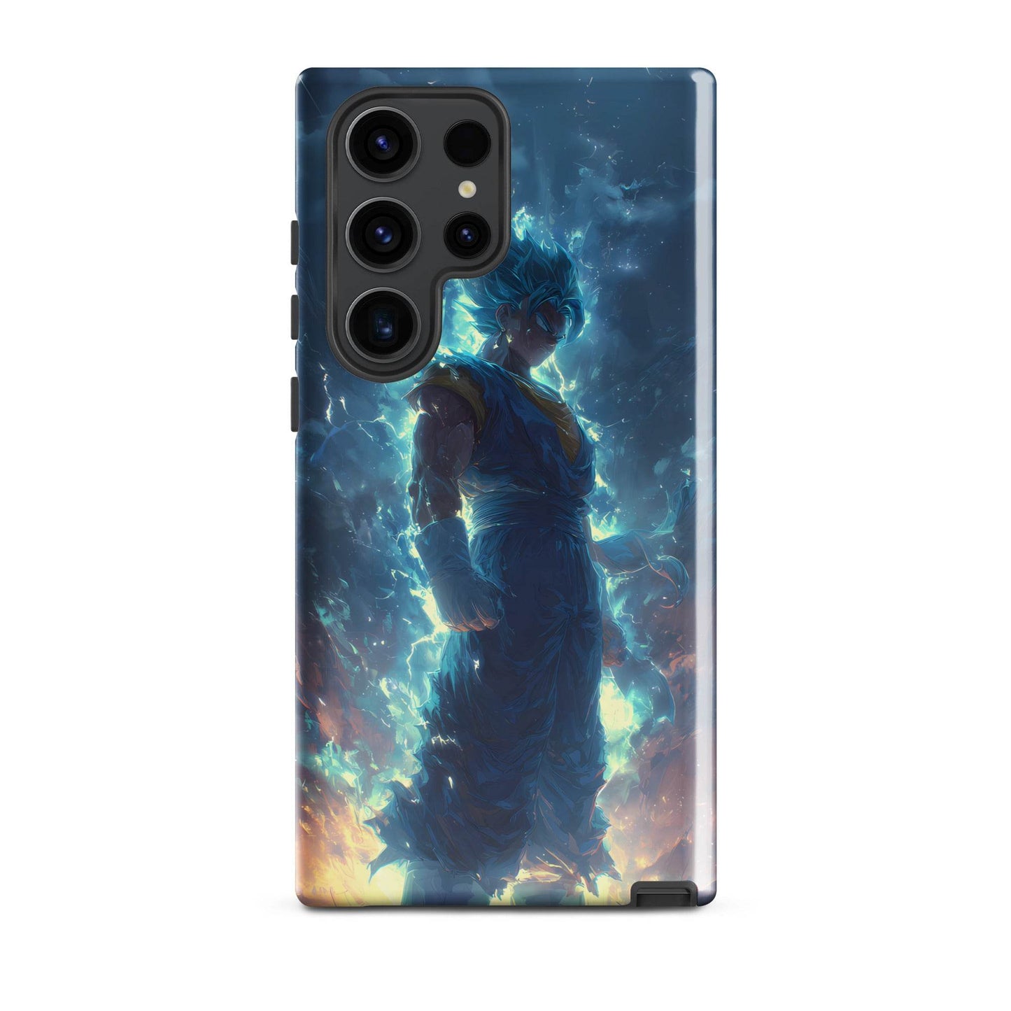 Super Saiyan Blue Vegito, Dragon Ball Super Anime Fan Art Tough case for Samsung® - Chromavolt