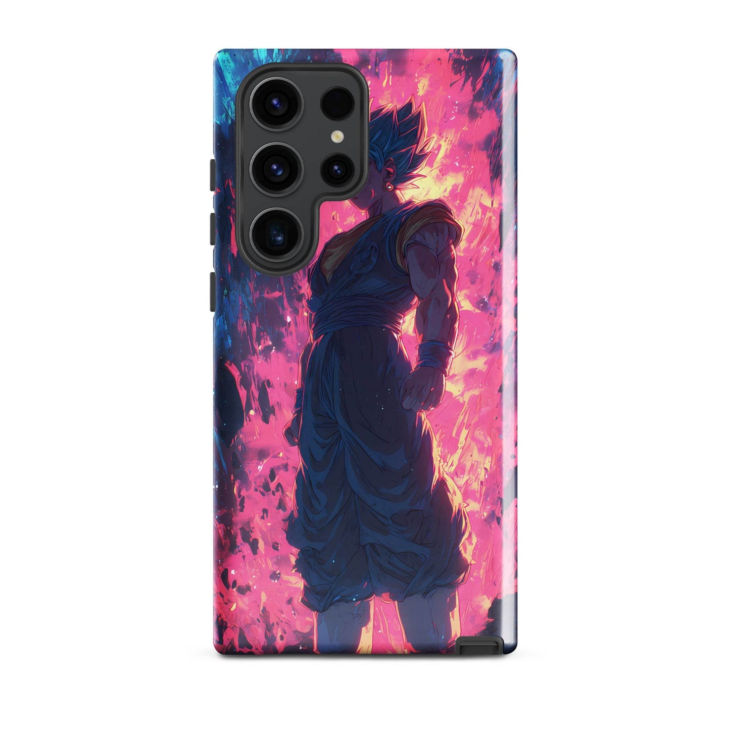 Super Saiyan Blue Vegito, Dragon Ball Super Anime Fan Art Tough case for Samsung® - Chromavolt