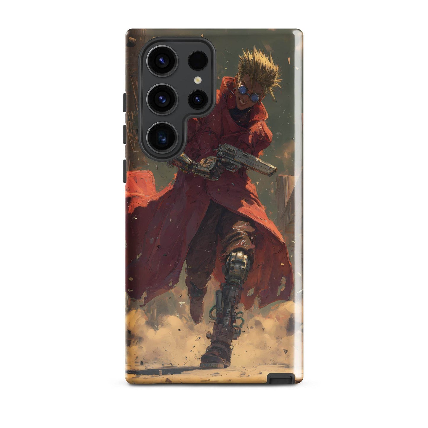 Vash the Stampede, Trigun Anime Fan Art Tough case for Samsung® - Chromavolt