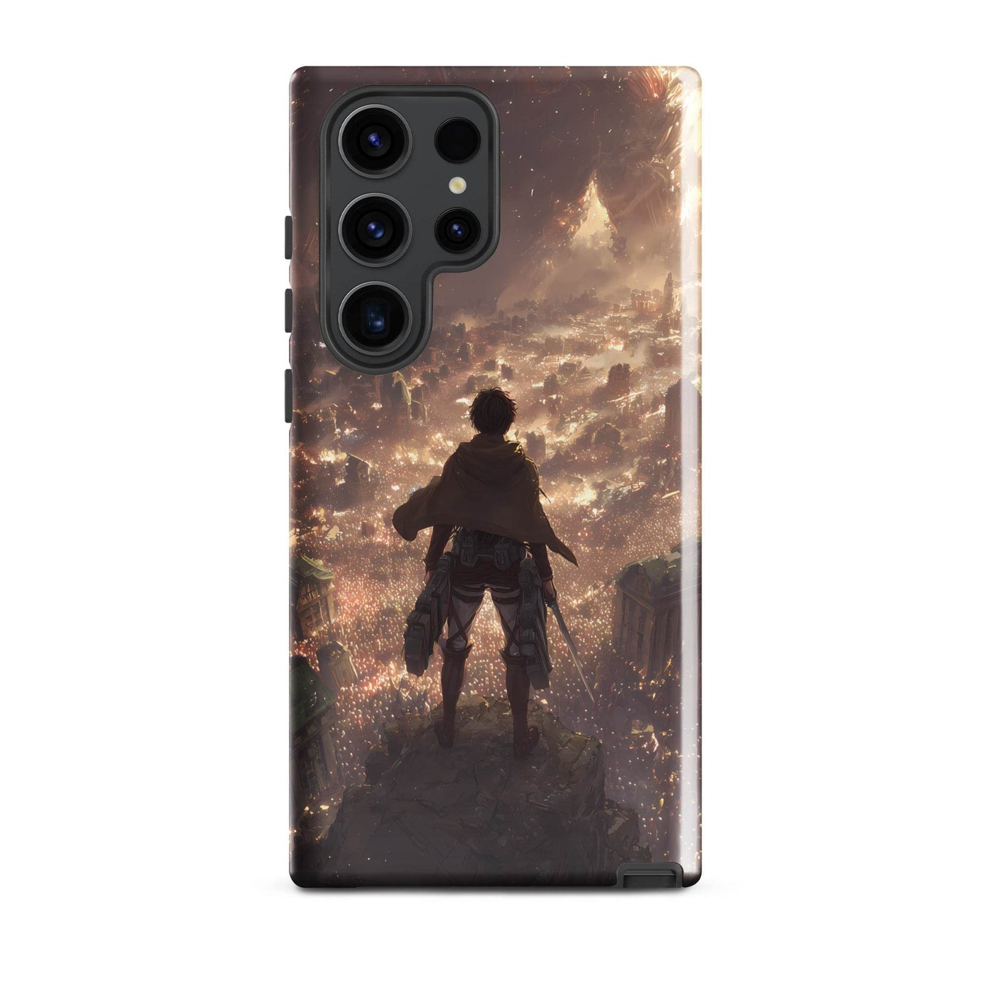 Eren Jaeger, Attack On Titan Anime Fan Art Tough case for Samsung® - Chromavolt