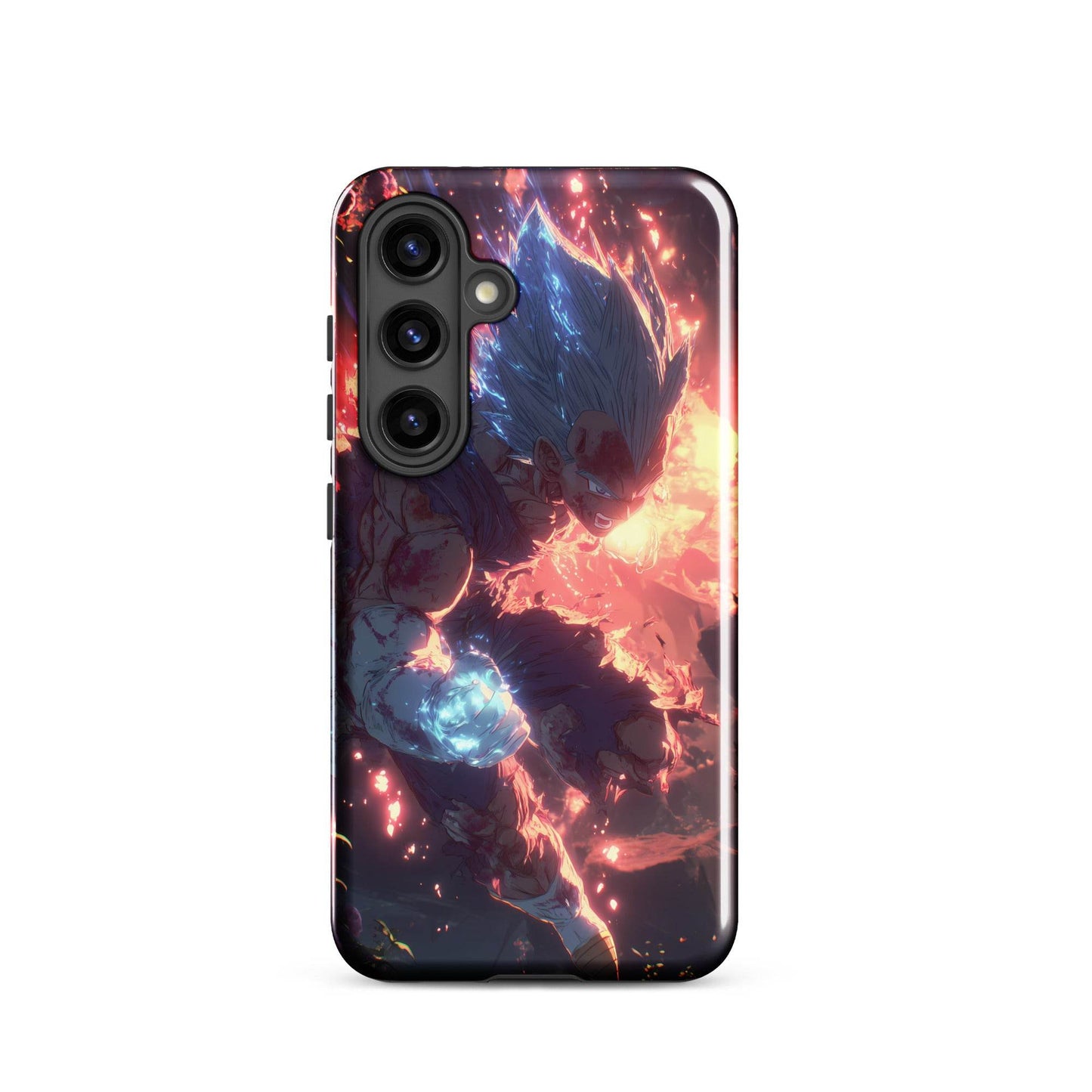 Vegeta, Super Saiyan Blue Dragon Ball Z Super Tough case for Samsung® - Chromavolt