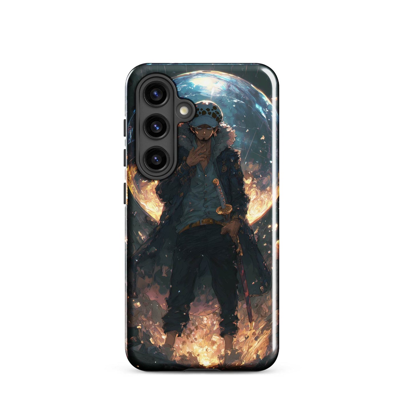 Trafalgar D. Water Law, One Piece Anime Tough case for Samsung® - Chromavolt