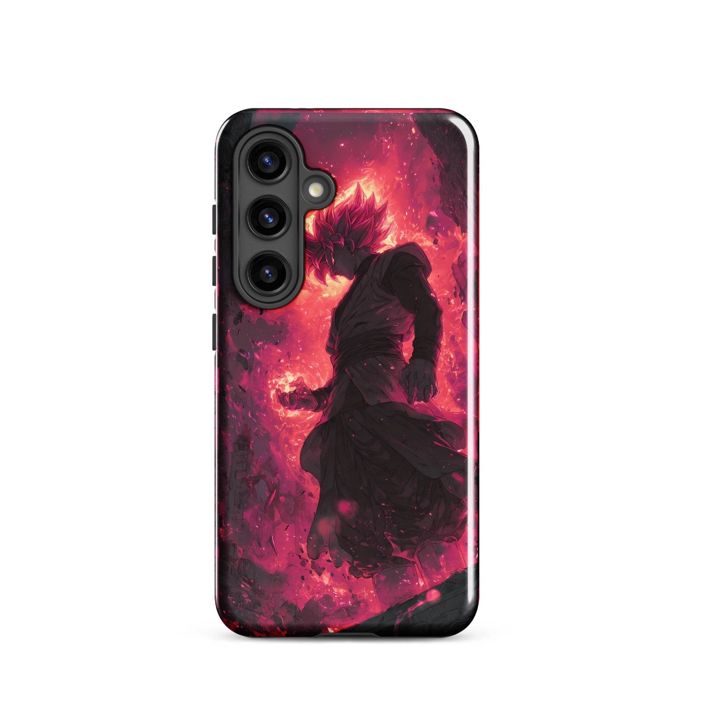 Zamasu Goku Black, Pink Rose Super Saiyan Dragon Ball Tough case for Samsung® - Chromavolt
