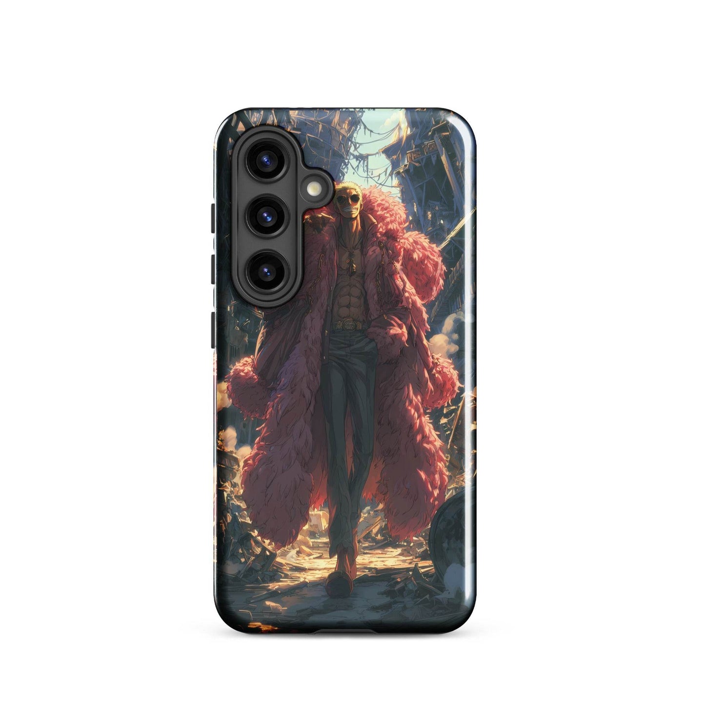 Donquixote Doflamingo King of Dressrosa, One Piece Anime Tough case for Samsung® - Chromavolt