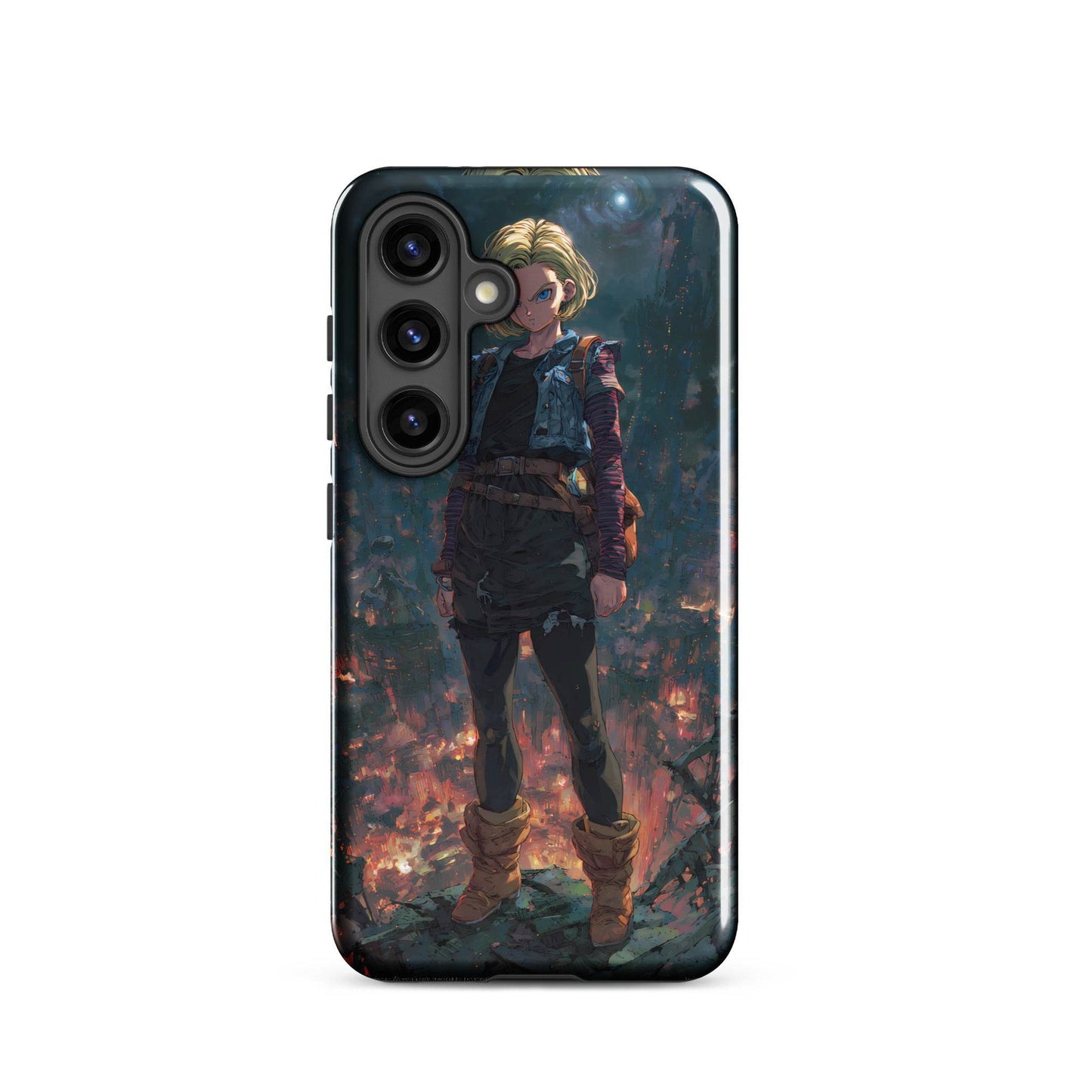 Android 18 Dragon Ball Z Anime Tough case for Samsung® - Chromavolt