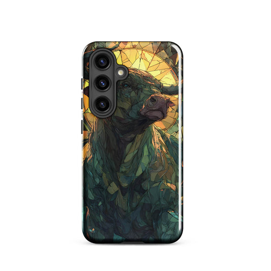 Taurus Zodiac Sign Fan Art Tough case for Samsung® - Chromavolt