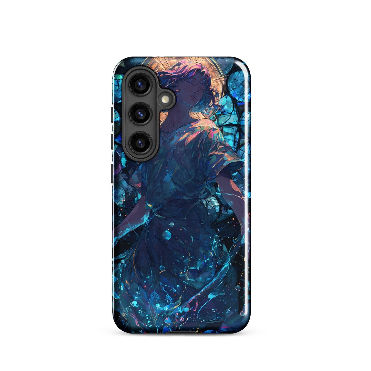 Aquarius Zodiac Sign Fan Art Tough case for Samsung® - Chromavolt