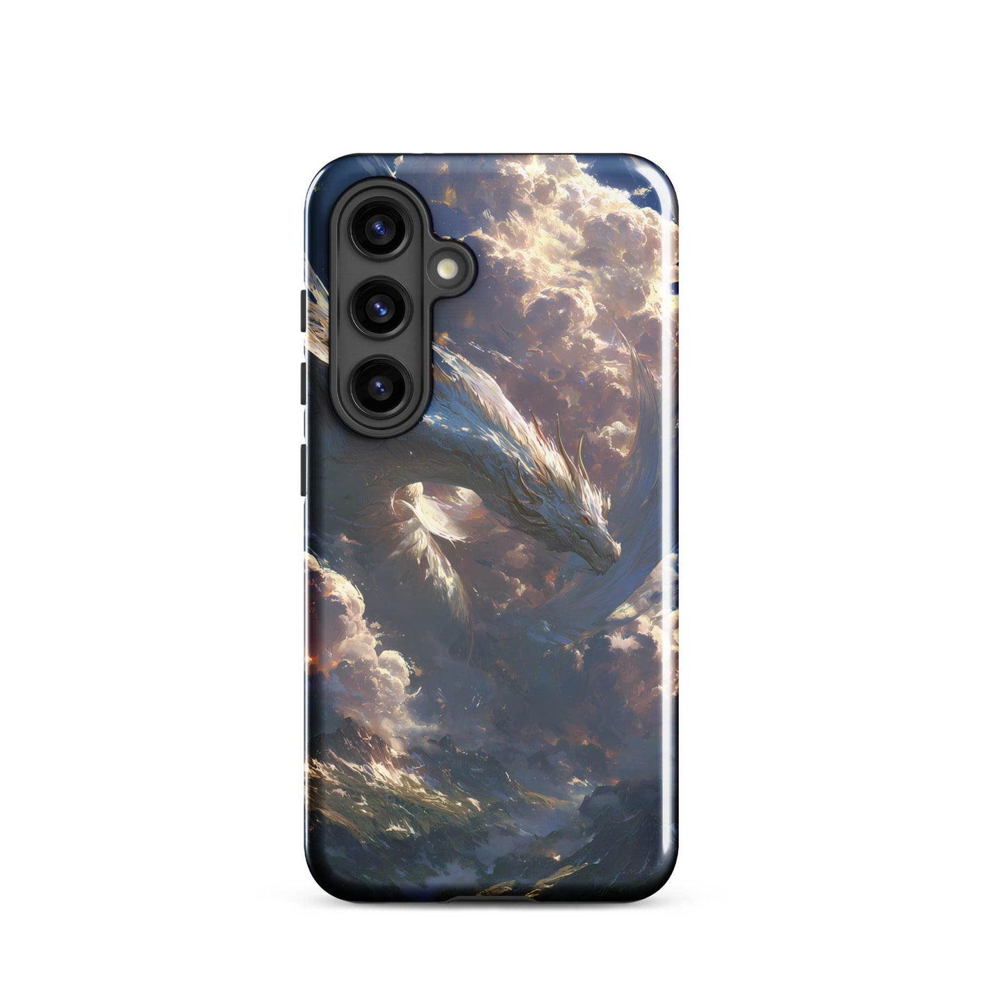 Wind Dragon: The Sky Dancer Fantasy Art Tough case for Samsung® - Chromavolt